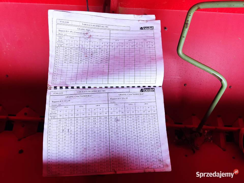 zestaw siewny kuhn brona wirowa siewnik Chełm