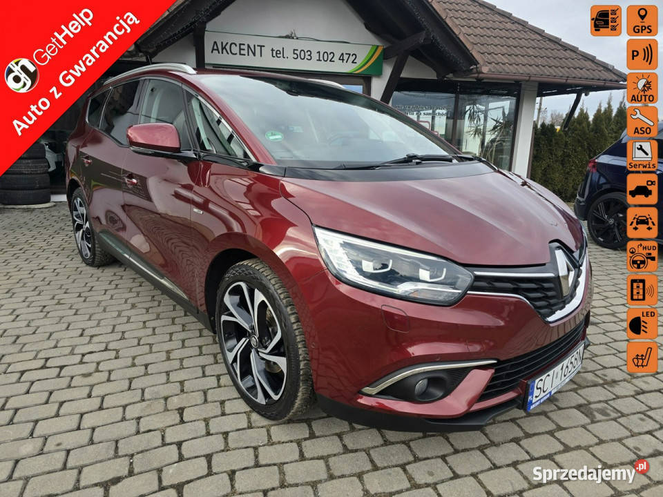 Renault Grand Scenic Bezwypadkowy pełny serwis Ustroń