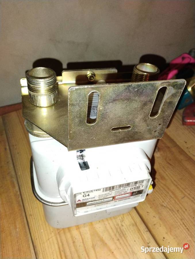 Licznik miechowy gazu firmy Apator śląskie