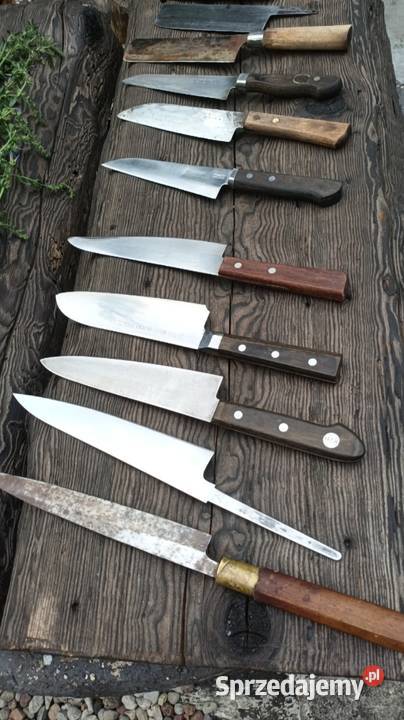 Stare Noże japońskie gastronomiczne Narzędzia ręczne