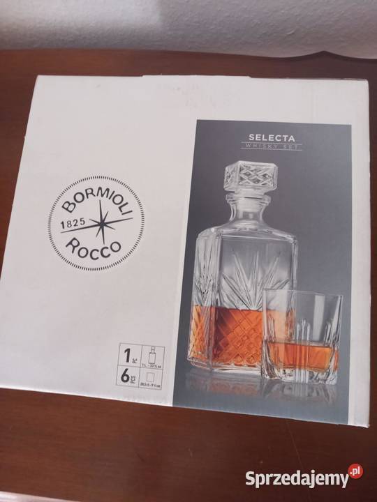 Szklanki do whisky z karafką Szemud sprzedam