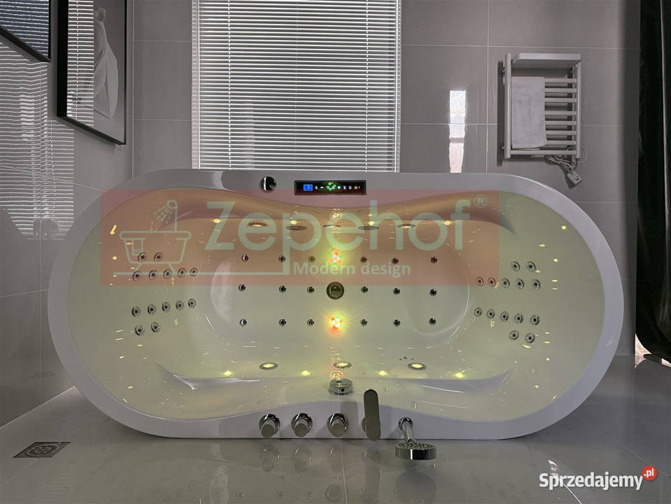 Wanna z hydromasażem LS4480 170cmx80cmx58