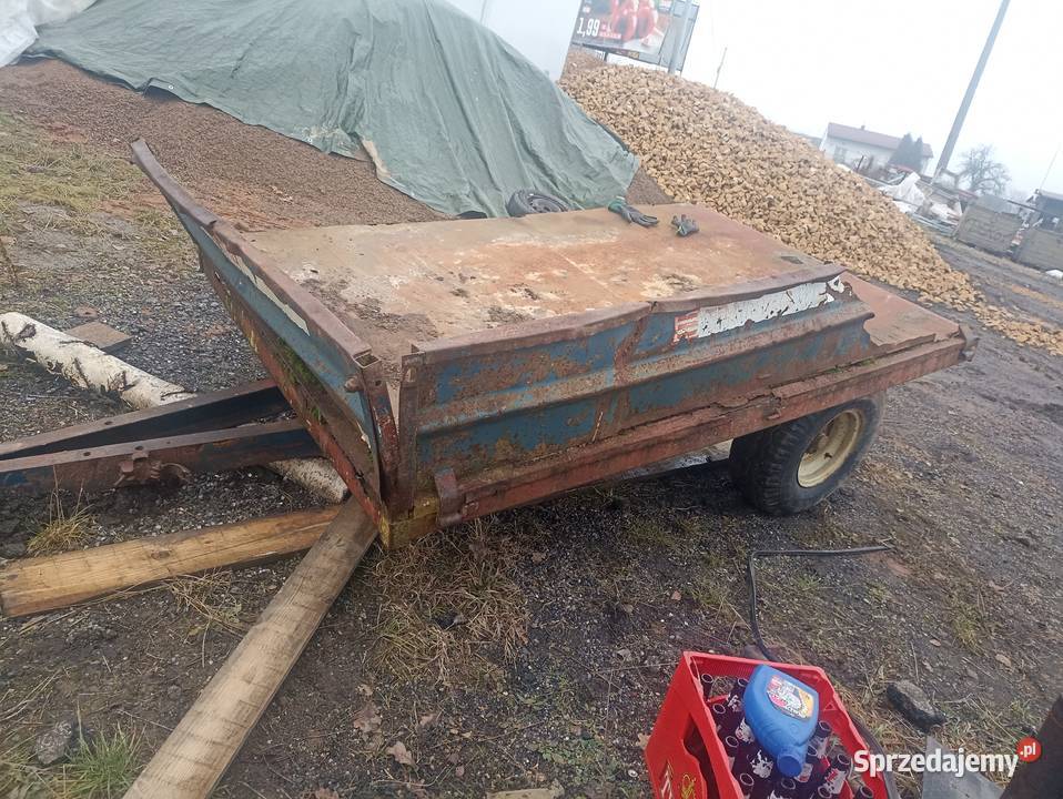 Przyczepa wywrotka FMZ Lublin Przyczepy rolnicze małopolskie Radocza