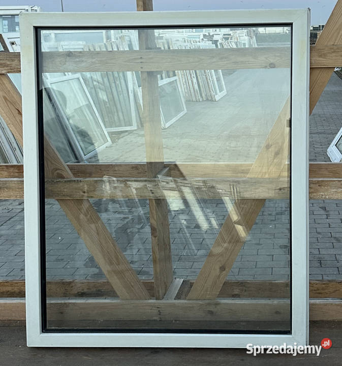 OKNA KacprzaK Witryna 99X127 FIX Używany PCV mazowieckie Siedlce