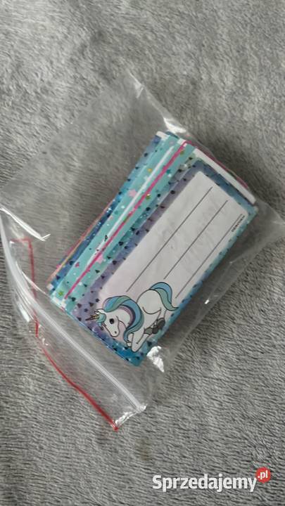 83 naklejki na zeszyt książkę do podpisania podkarpackie