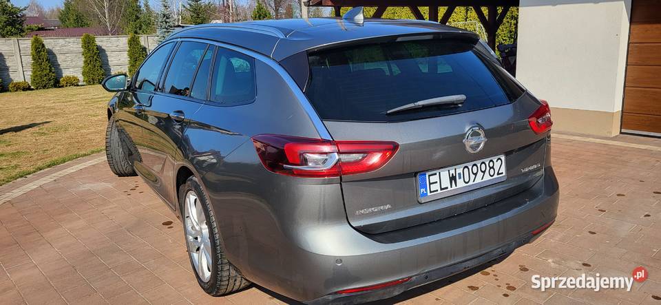 Opel Insignia 20 Cdti z 2017 roku Najbogatsza elektrochrom. lusterko wst. Insignia Koluszki