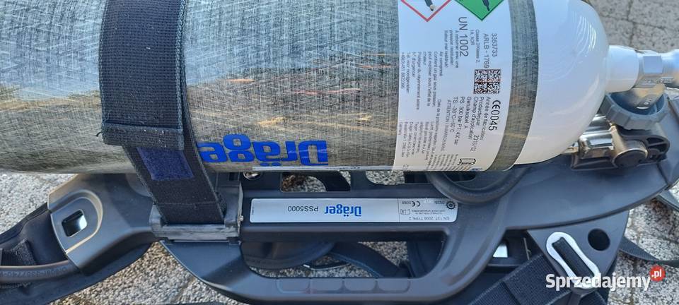 Aparat oddechowy Drger PSS 5000 Kompletny Butla Szprotawa sprzedam