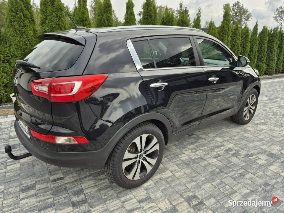 Kia Sportage 20 crd AUTOMAT 4X4 kamera led NOWE przyciemniane szyby Samochody osobowe Drelów