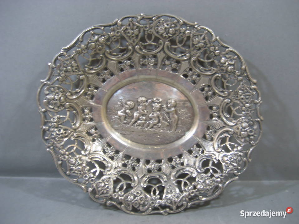 Przedwojenna Patera Srebrna Warszawa