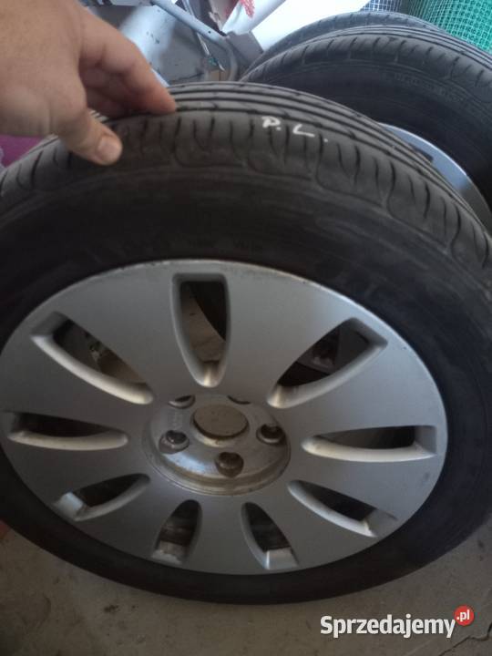 Alufelgi z oponami do Audi a4 b6 Pozostałe sprzedam