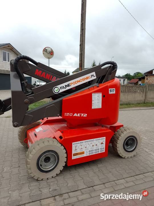 Sprzedam podnośniki przegubowy Manitou 150 AET2 kujawsko-pomorskie Bydgoszcz