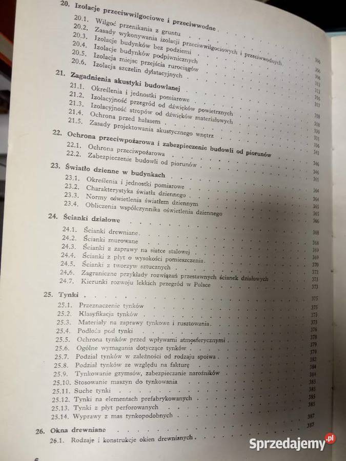 Budownictwo ogólne podręczniki szkolne używane Antykwariat mazowieckie Warszawa sprzedam