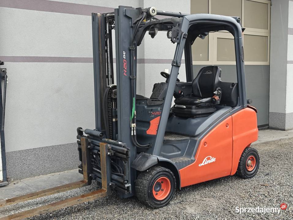 Wózek Linde H20T01 Evo Triplex 47m 2016r Linde Sandomierz