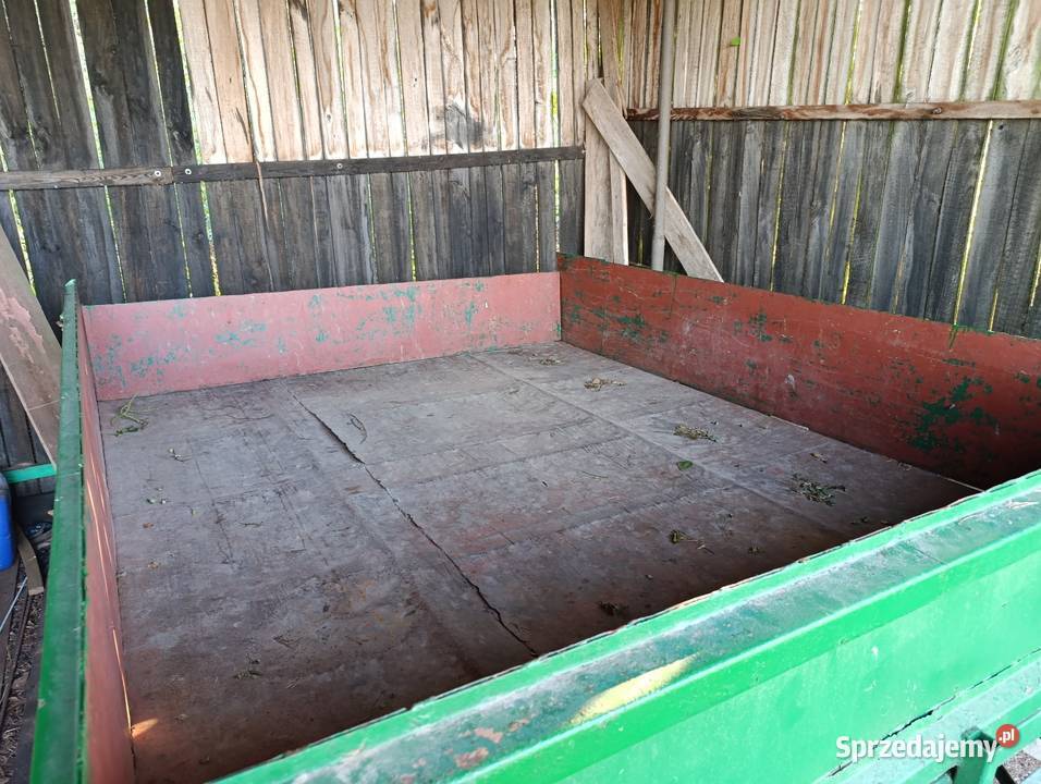 Przyczepka jednoosiowa wywrotka lubuskie Rosin