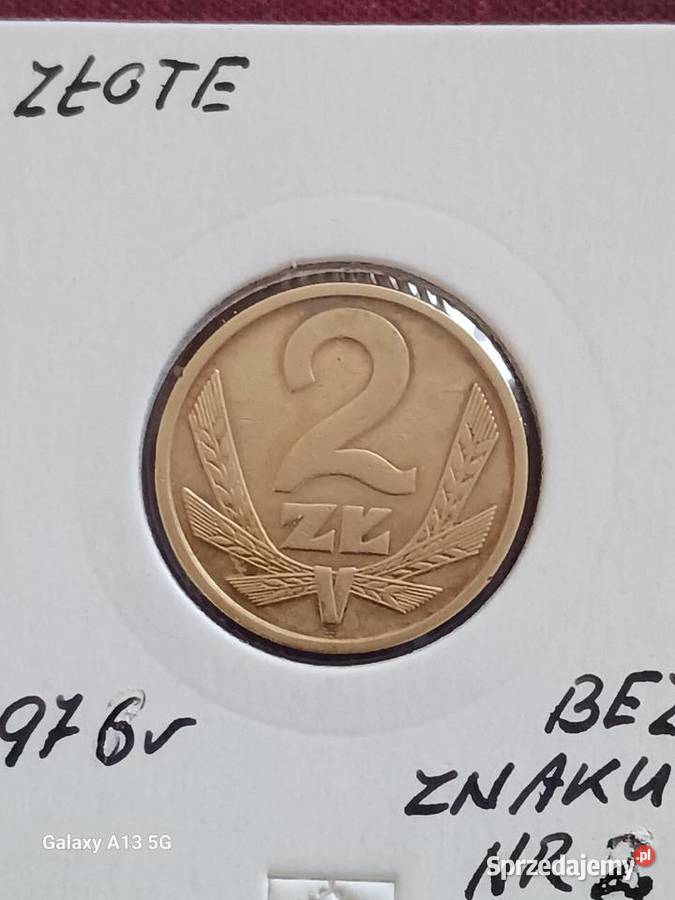 2 złote 1976 r 2