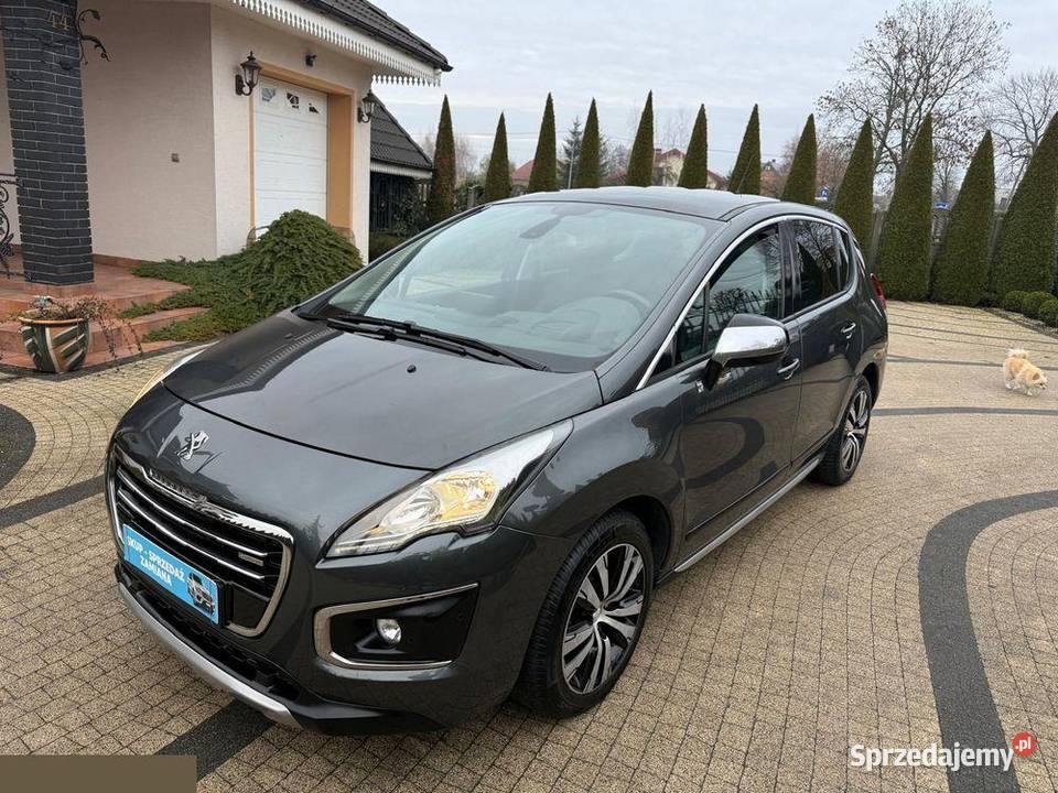 Peugeot 3008 Hybryda 200 4X4 2015r Perfekcyjny wielkopolskie Krotoszyn