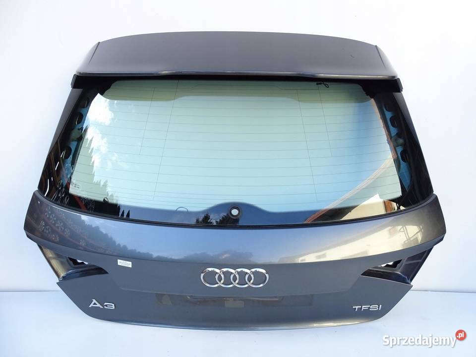 KLAPA TYŁ BAGAŻNIKA Z SZYBĄ LZ7S AUDI A3 8V 5D osobowe małopolskie