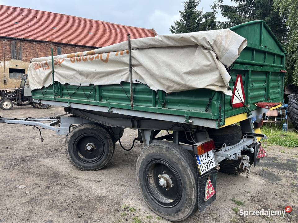 Przyczepa wywrotka na 3 strony Autosan D47 Pieszyce sprzedam