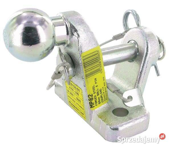 Zaczep kulowy 50 mm z mocowaniem przykręcany Do maszyn uprawowych Kamionna sprzedam