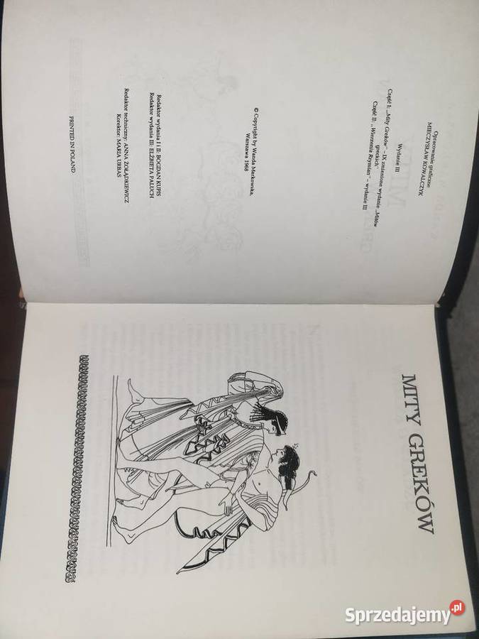 Mity Greków i Rzymian Wanda Markowska Gliwice