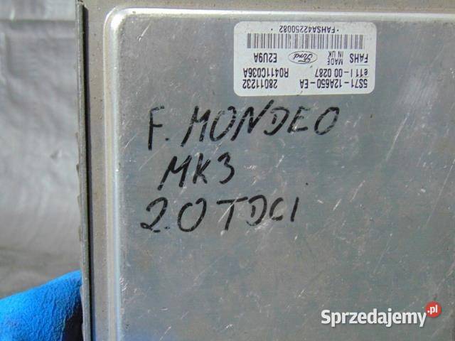 KOMPUTER SILNIKA MONDEO MK3 20 TDCI 5S7112A650EA