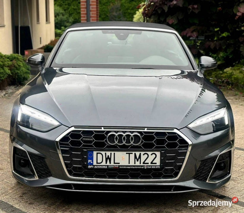 Audi A5 Cabrio Audi A5 Cabrio S line Quattro 20 Rok produkcji 2024 Wrocław sprzedam