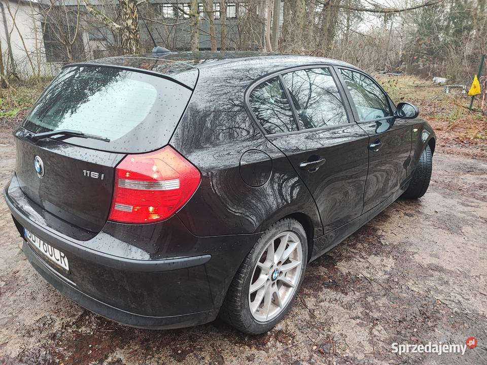 BMW seria 1 16 benzyna 2005r warmińsko-mazurskie Lidzbark Warmiński