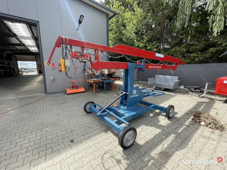 Dźwig Steinweg MK 2 minikran żuraw wciągarka nie Ślesin