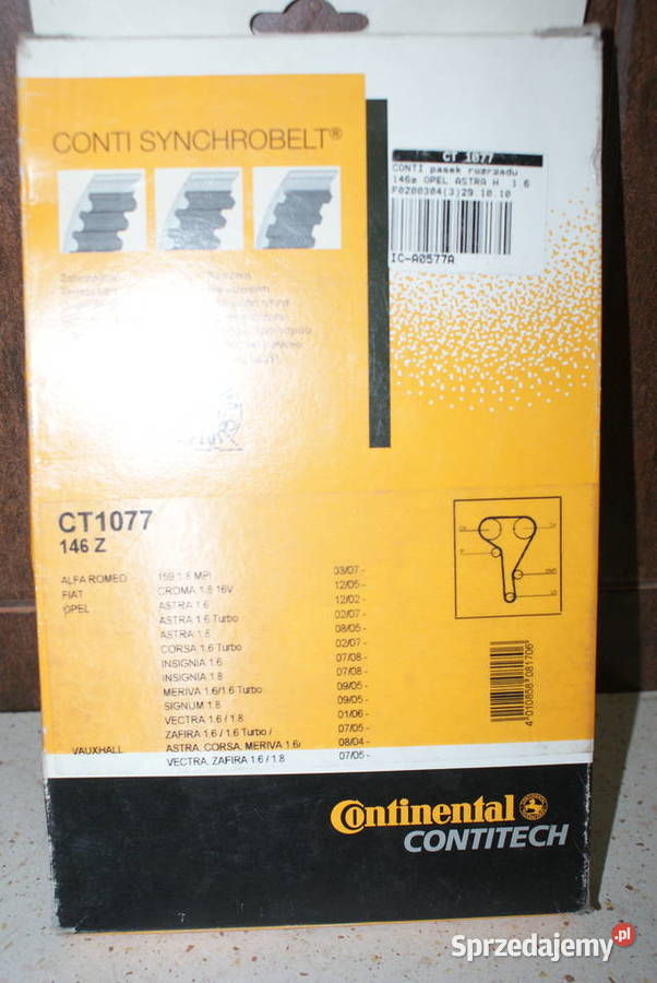 Pasek rozrządu ALFA ROMEO 159 CHEVROLET AVEO Motoryzacja mazowieckie