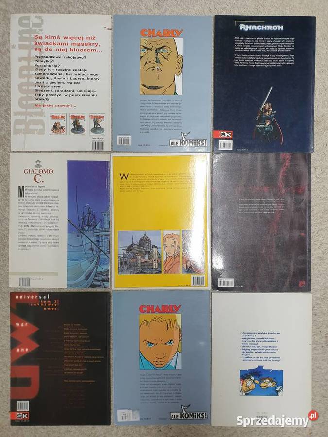 Zestaw komiksów 20 komiksów polskie wydania Gdynia