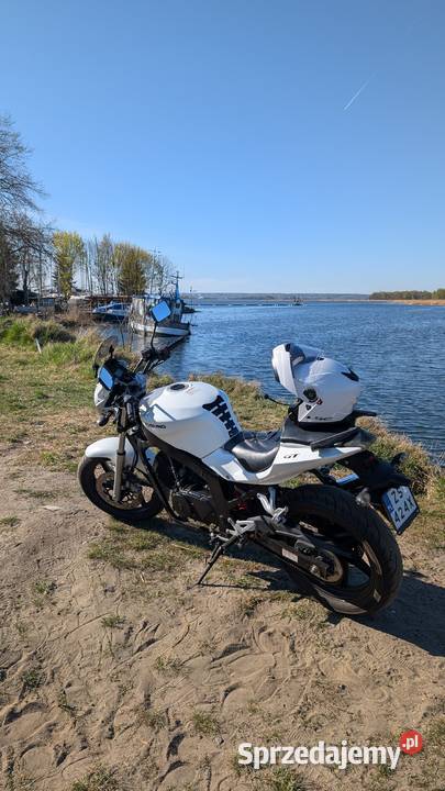 Hyosung GT125 Comet Naked biały kategoria B A1 Szczecin sprzedam