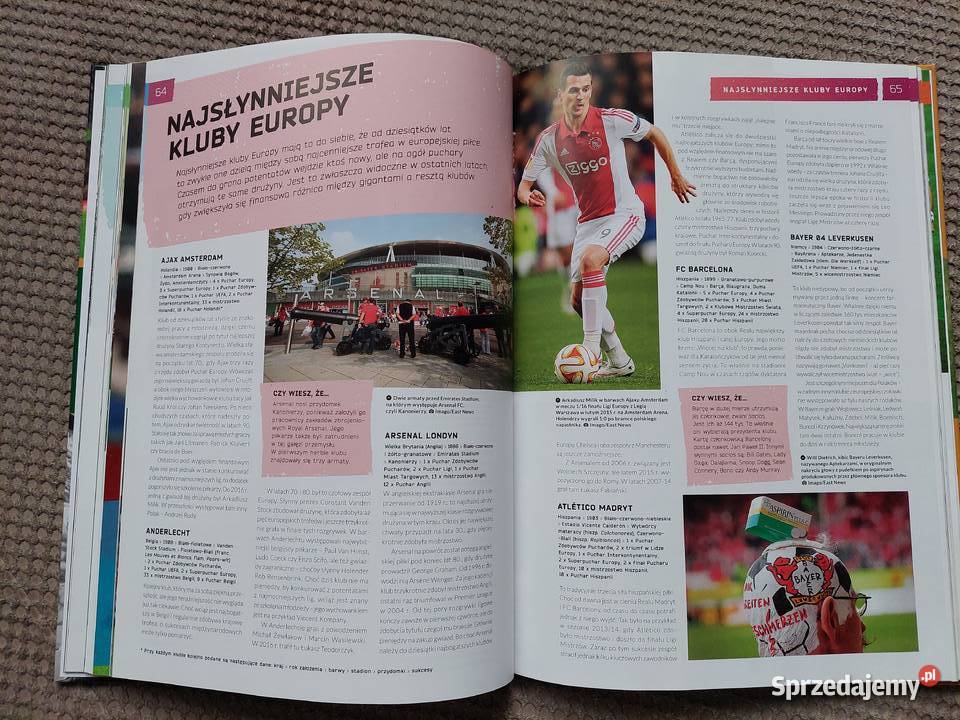 Encyklopedia piłki nożnej pod red Michała Pola twarda małopolskie Kraków