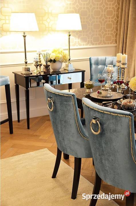 Stół glamour drewniany rozkładany lakierowany mazowieckie Warszawa