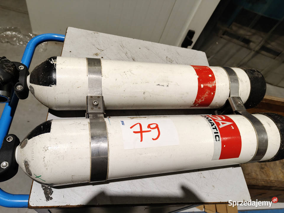 Dwubutlowy zestaw stalowy AGA Spiromatic do