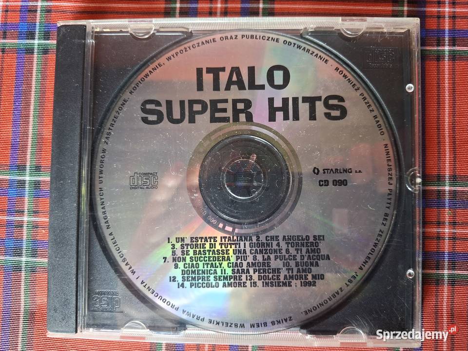 Italiano Super Hits CD