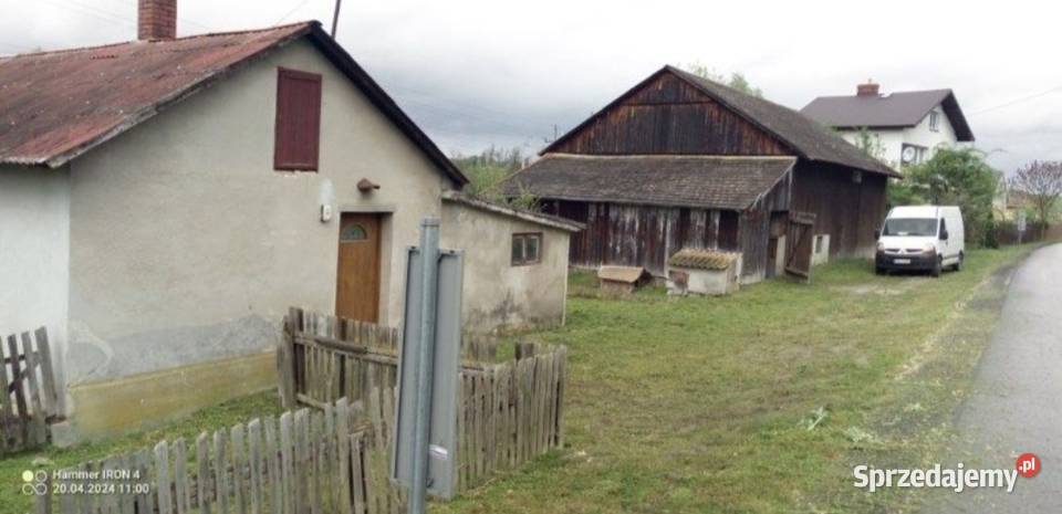 Działka z budynkami małopolskie Słomniki