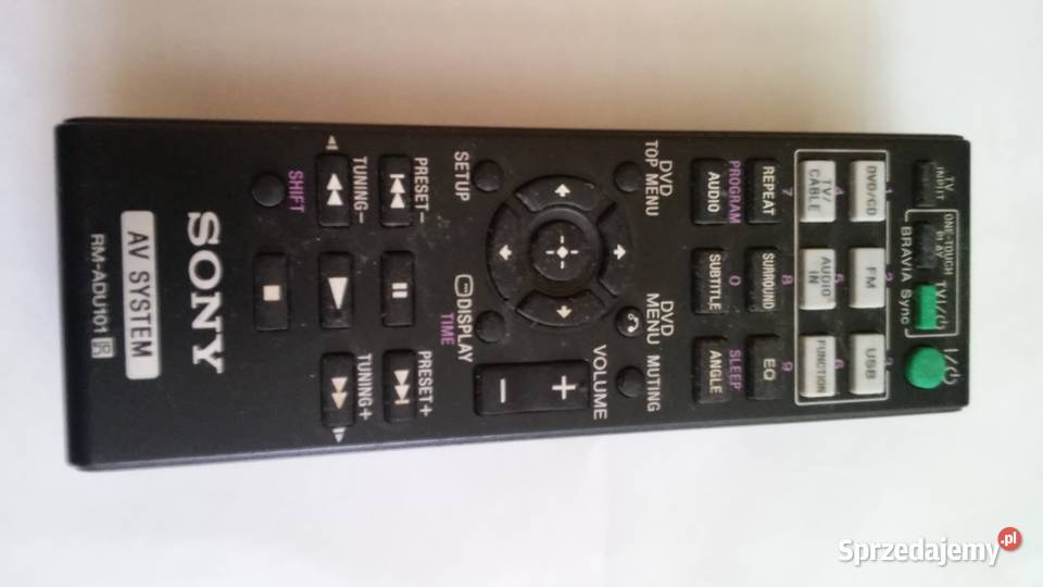 Pilot SONY RMADU101 oryginalny AV system Możliwa sprzedam