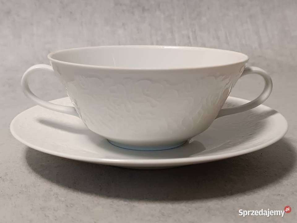 HUTSCHENREUTHER Bulionówka Biała Porcelana Augustów sprzedam
