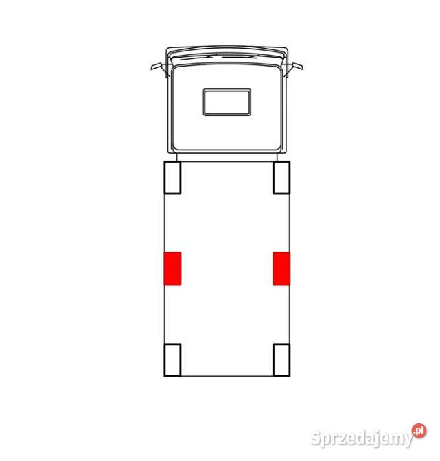 Słupek Blueline 1000 mm DL z podwójnym zamkiem wielkopolskie Przysieka Polska