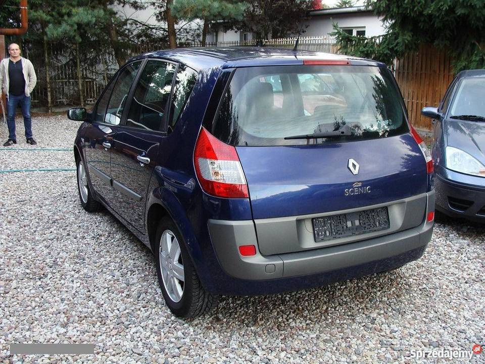 Renault Scenic niebieski Van / Minibus Sopot sprzedam