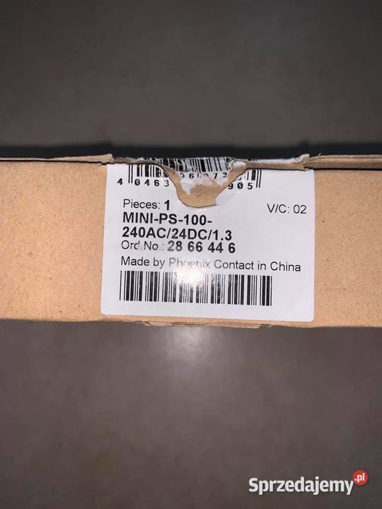 Phoenix Contact MINI 100 240AC 24DC 13 2866446 mazowieckie Warszawa
