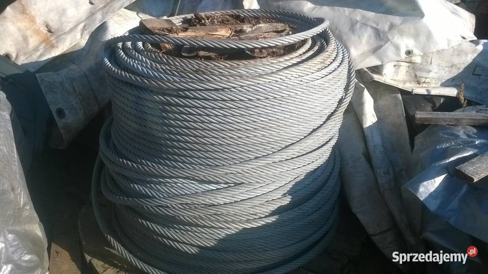Lina stalowa ocynkowana 28mm Ryczywół sprzedam