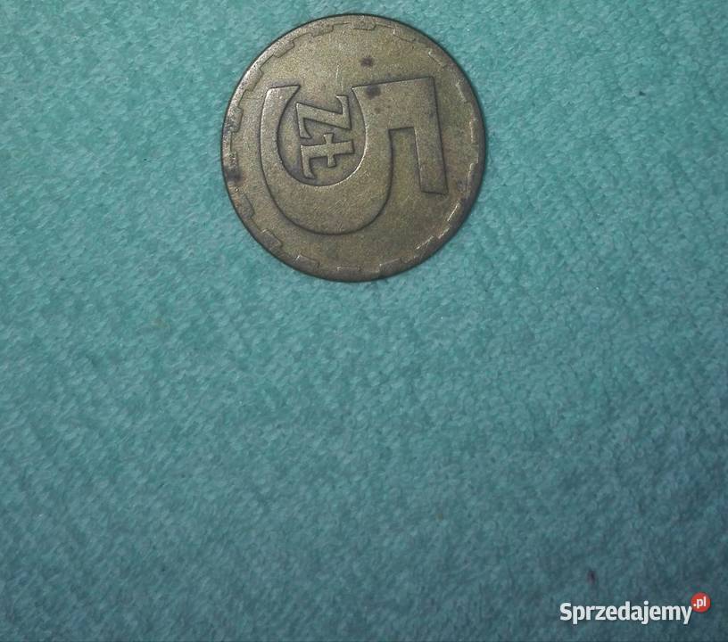 5 Z 1977r Bez znaku menicy Warszawa sprzedam