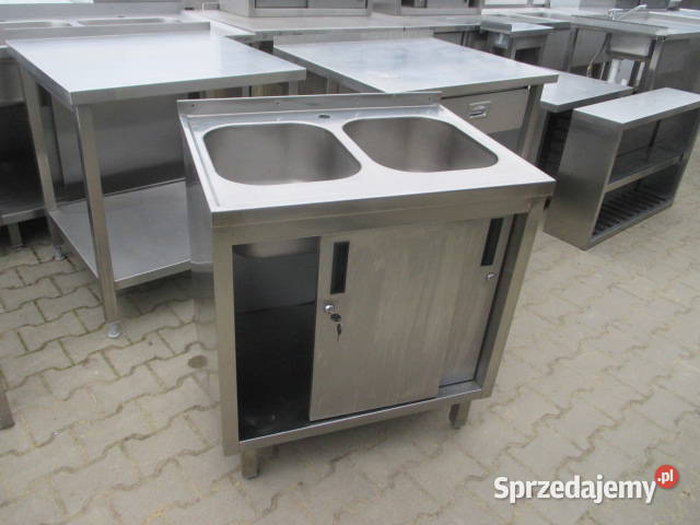 Zlew Gastronomiczny 2 Komorowy Drzwi Suwane wielkopolskie Ostrów Wielkopolski