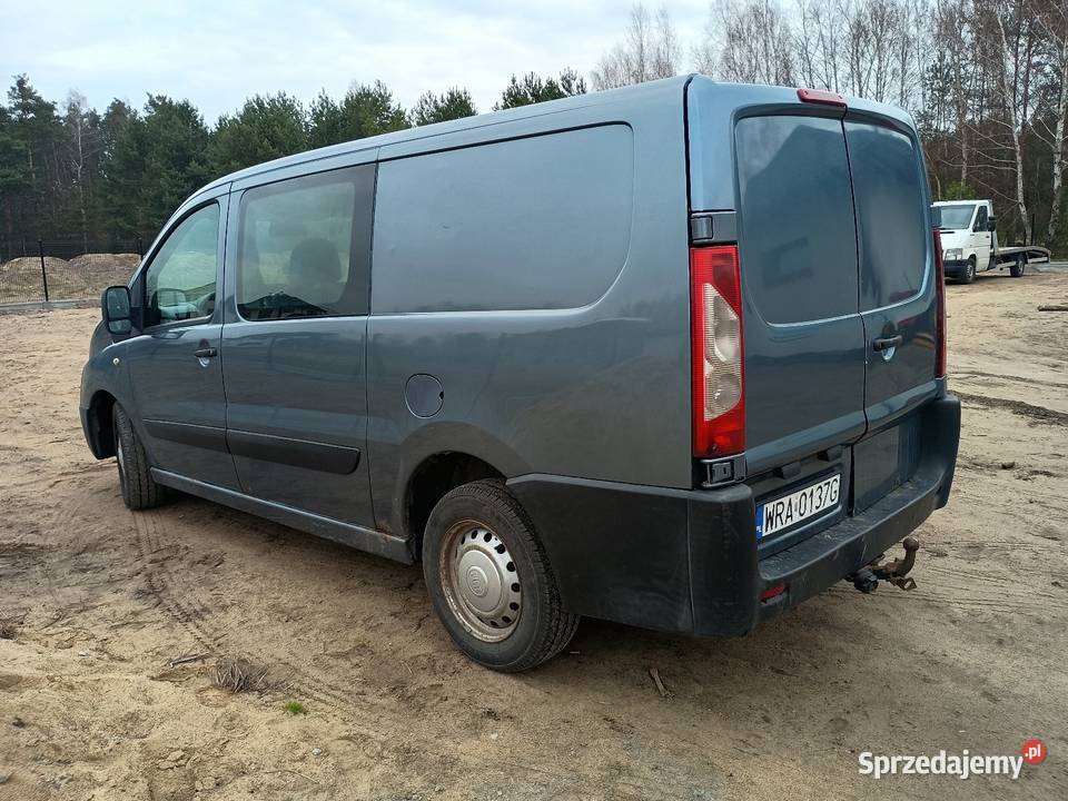 Fiat Scudo 20 HDi 2007r 6 osobowy brygadówka Radom sprzedam