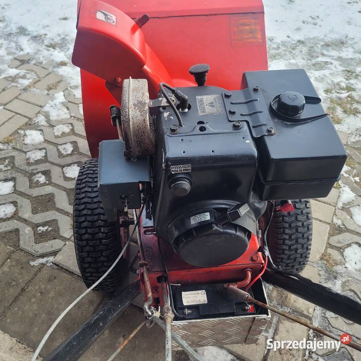 Odśnieżarka Mocna 10 hp duża solidna Rozkopaczew