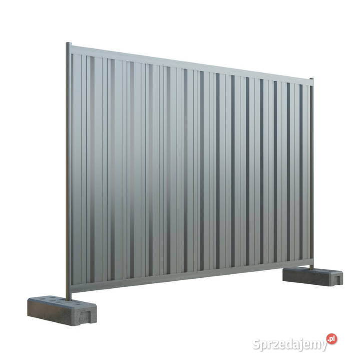Ogrodzenie budowlane pełne Hard Panel 29 m Przęsła Szczecin