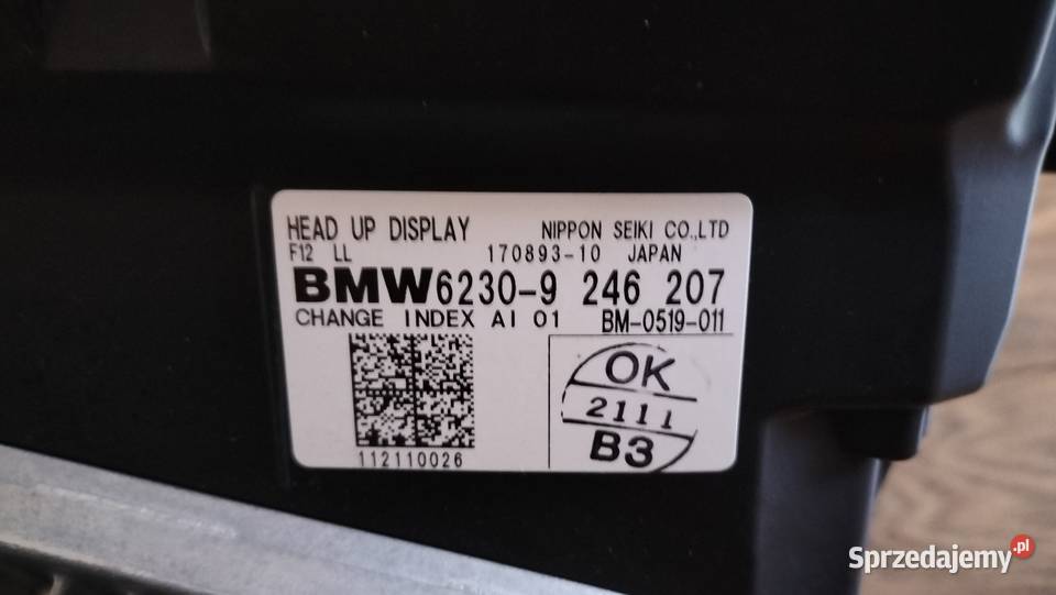 BMW 6 f12 Head Up Display Gran Coupe 44 benzyna Chocianów