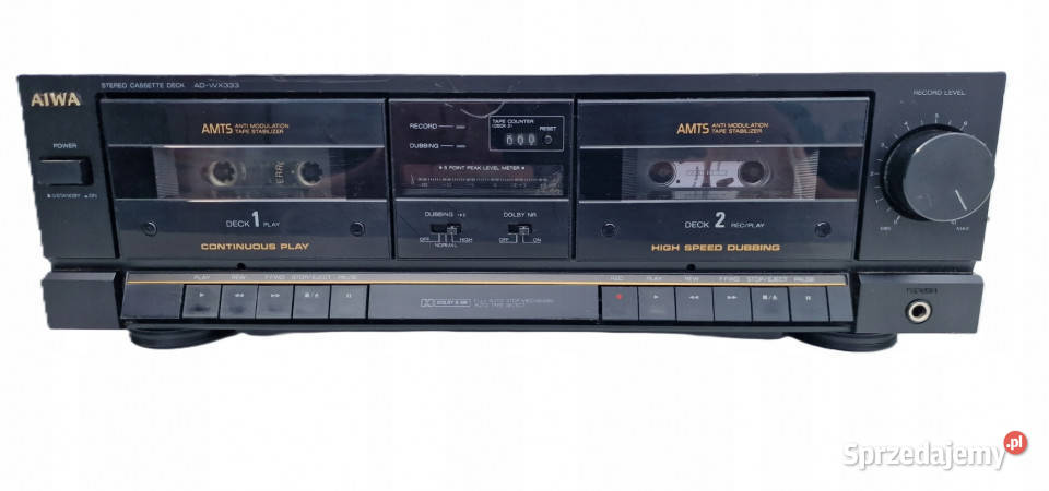 Magnetofon catette deck Aiwa ADWX333 AD WX 333 sprzedam