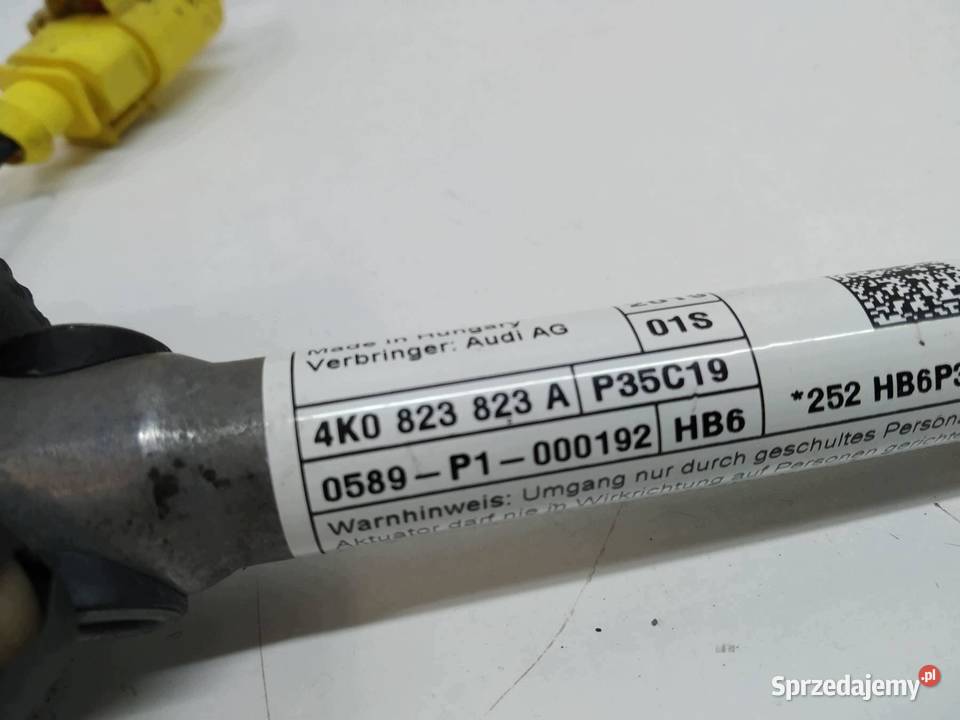 MODUŁ NABÓJ PIROTECHNICZNY MASKI 4K0823823A Audi